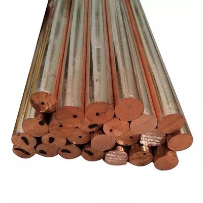 C10200 180mm 200mm Saf Bakır Çubuk Tam Sert ISO9001 JIS ASTM