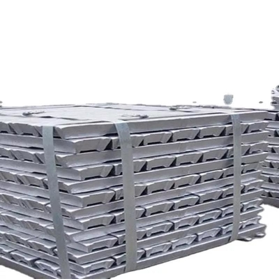 Metalurji Çelik Üretimi için %99,99 %99,9 Saf Alüminyum Külçe Alüminyum Metal Külçe