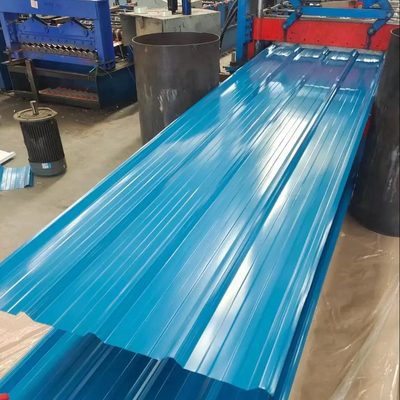 JIS G3302 RAL Önden Boyalı 0,5 mm Galvanizli Galvanizli Çelik Yaprak