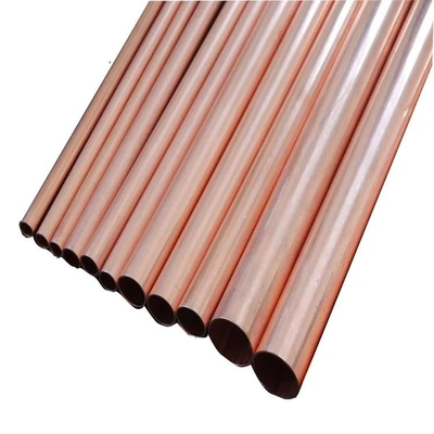 İyi Elektrik İletkenliğine Sahip 2mm-914mm ASTM B111 Saf Bakır Boru