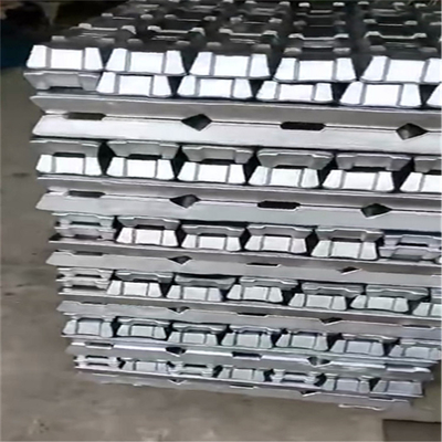 Metalurji Çelik Üretimi için %99,99 %99,9 Saf Alüminyum Külçe Alüminyum Metal Külçe