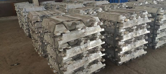 Sanayi için %99,9 %99 Saf Alüminyum Külçe a7 alüminyum külçeler