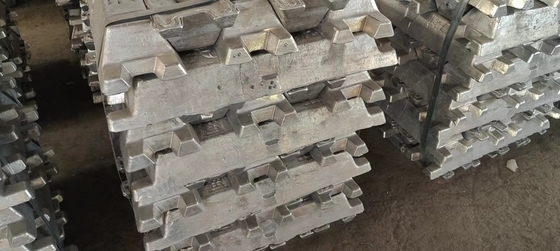 Sanayi için %99,9 %99 Saf Alüminyum Külçe a7 alüminyum külçeler