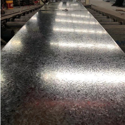 Soğuk Haddelenmiş Galvanizli Çelik Levha Kalın Sac Sıcak Daldırma 4.0mm T5 1250mm