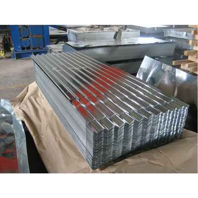 Galvanizli Oluklu Çelik Çinko Kaplı 0.11 - 1.0mm Kalınlık