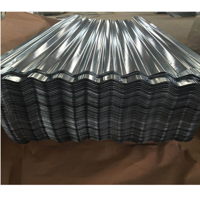Galvanizli Oluklu Çelik Çinko Kaplı 0.11 - 1.0mm Kalınlık