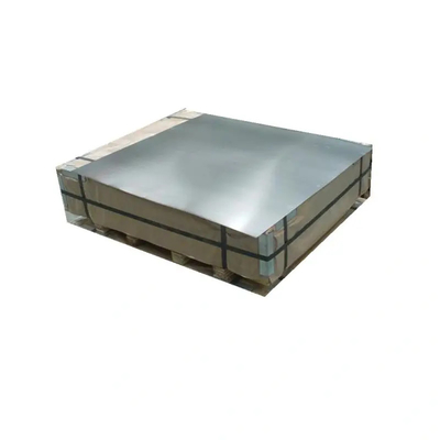 Kalınlık 0.50mm Çelik Metal Teneke Levha Gümüş 170Mpa Akma Dayanımı
