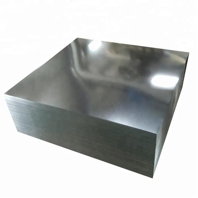 Kalınlık 0.50mm Çelik Metal Teneke Levha Gümüş 170Mpa Akma Dayanımı
