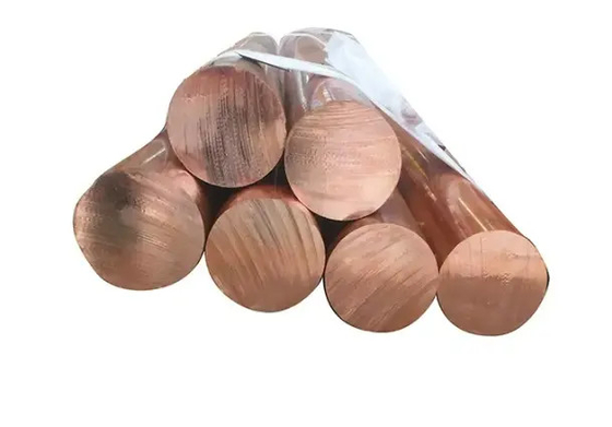 % 99,9 Saflıkta Bakır Çubuklar Çubuk Cilalı Özelleştirilmiş 6mm 8mm