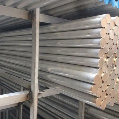 7075 6061 T6 Sert Alüminyum Katı Çubuk Çubuk 8mm 18mm Cilalı