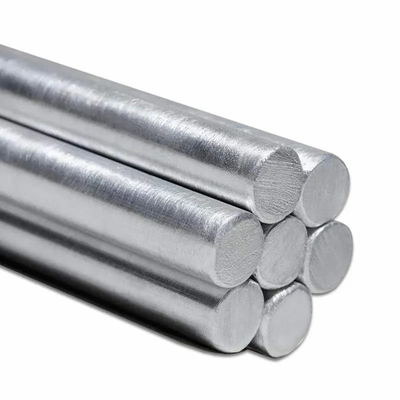 7075 6061 T6 Sert Alüminyum Katı Çubuk Çubuk 8mm 18mm Cilalı