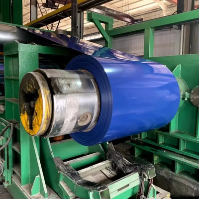 Sıcak Daldırma Galvanizli Boyalı Çelik Sac Rulo Çinko Kaplı 1250mm