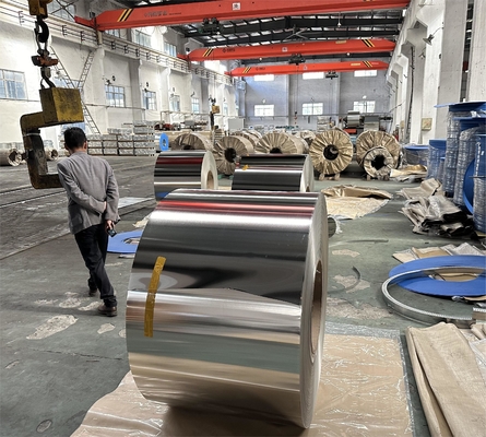 Salça Tenekeleri / Gıda Tenekeleri Uygulaması İçin Bobin İçinde Elektrolitik Teneke Sac