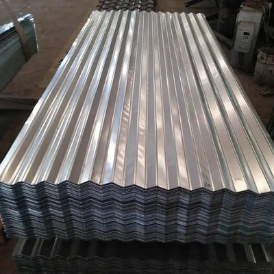 Çince Sıcak Daldırılmış Galvanizli Metal Yaprak 1220*2440mm Gümüş Yüzeyi