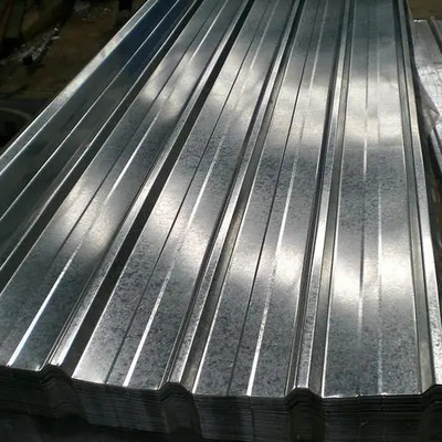 Çince Sıcak Daldırılmış Galvanizli Metal Yaprak 1220*2440mm Gümüş Yüzeyi